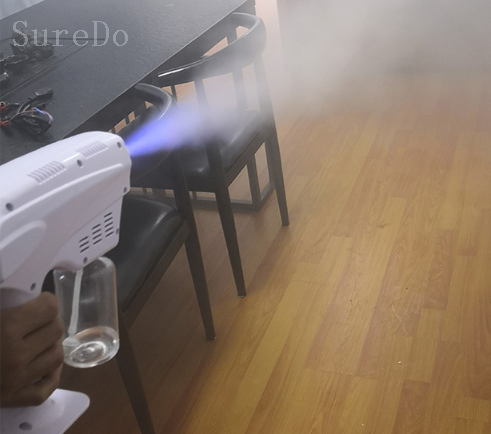 Mini Mist Fogger Indoor Electric Thermal Fog Machine Atomization Disinfection Sprayer Gun Fogger Spray 