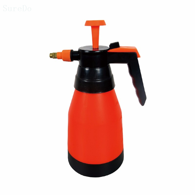 1/1.5/2 Liter Orange Red Garden Hand Pressure Sprayer