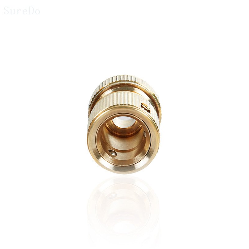 High Quality Pipe Fittings Brass Tap Adapter Garden Hose Quick Connector 
