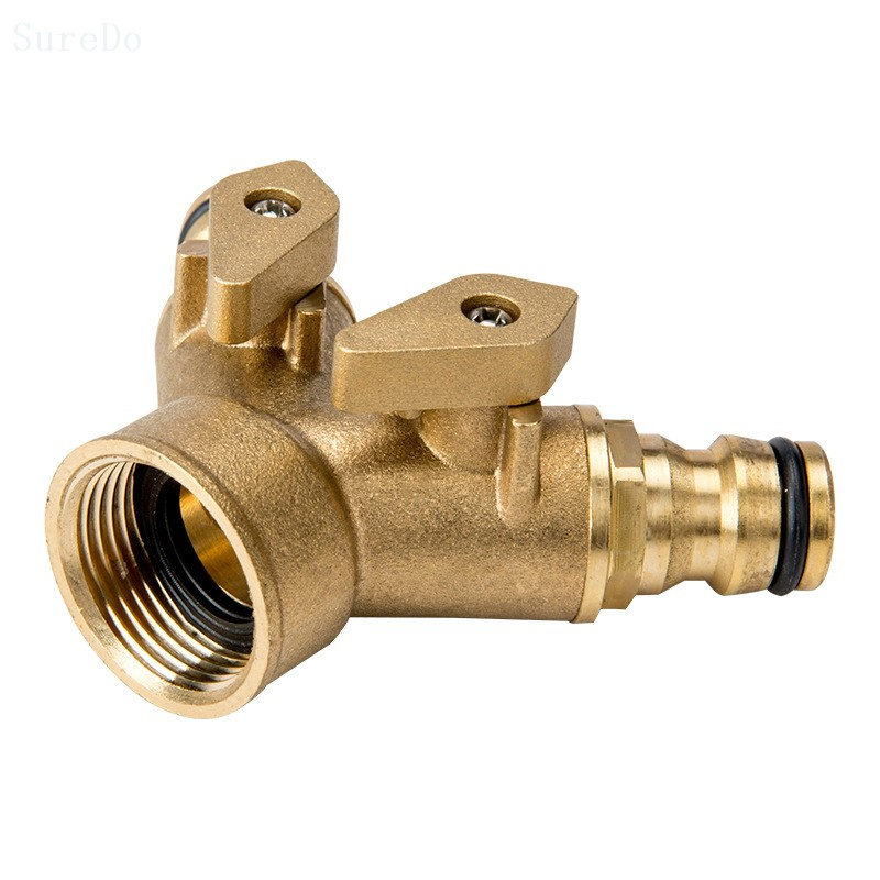 Brass Quick Connects Value Brake Hose Black Plastic Water Line Pipe Fittings 