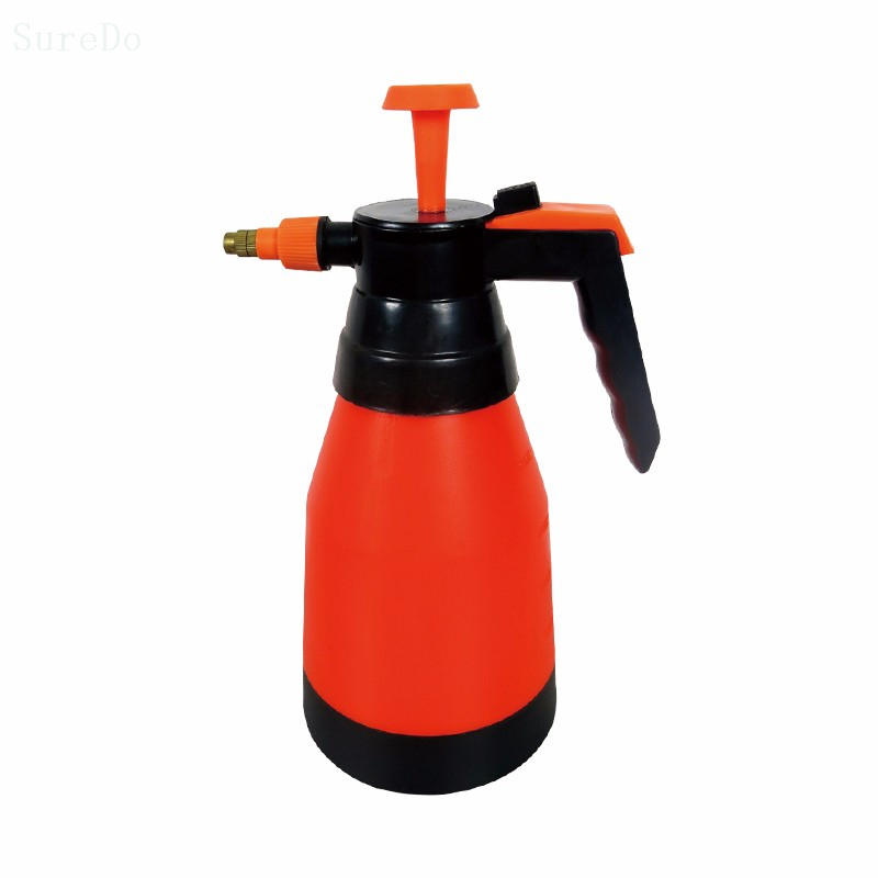 1/1.5/2 Liter Orange Red Garden Hand Pressure Sprayer