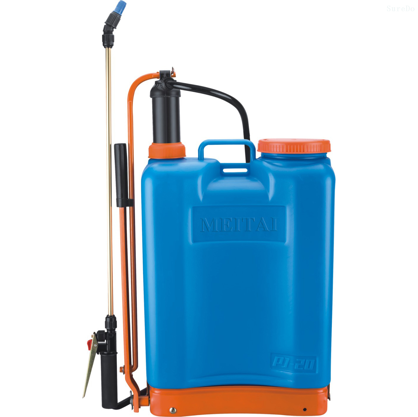 20-Liter Agriculture Left Hand Operated Steel Bottom Manual Sprayer