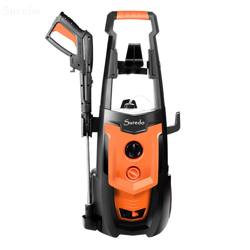 2100/2500W Auto Car Wash Machine Household Strong Induction Motor Power Portable High Pressure Washer